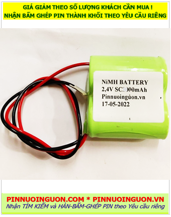 Pin sạc 2.4v-SC3500mAh; Pin sạc NiMh 2.4v-SC3500mAh; Pin sạc công nghiệp 2.4v-SC3500mAh